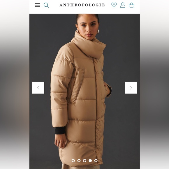 NVLT Faux Leather Puffer Coat - Picture 9 of 11